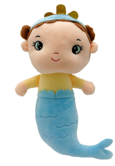 Knuffel mermaid 34 cm