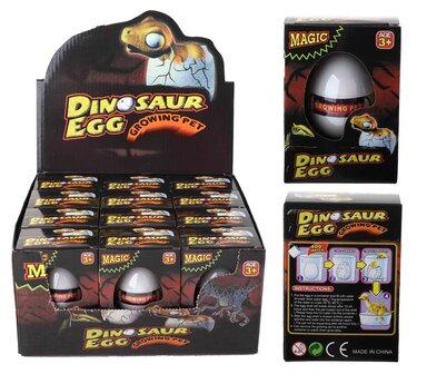 Dino growing egg 