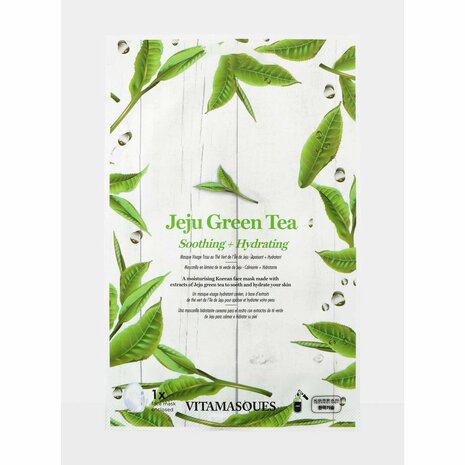 Jeju Green Tea Sheet gezichtsmasker